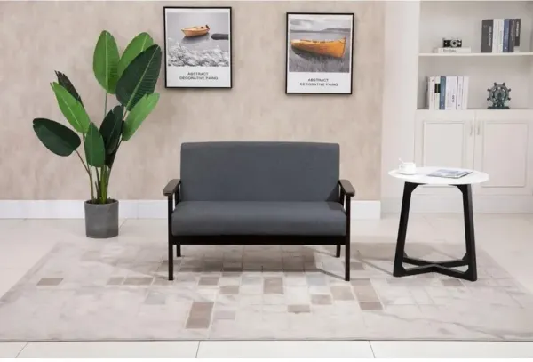 Bahamas Dark Gray Loveseat