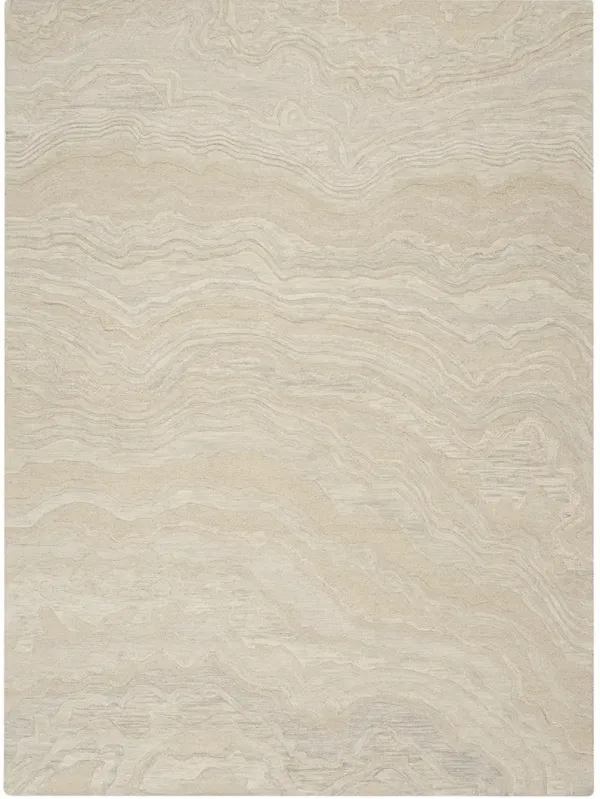 Graceful GRU01 Beige 8'6" x 11'6" Rug