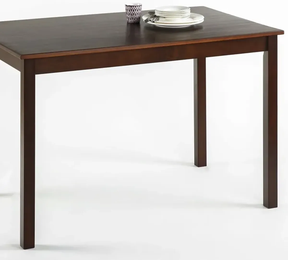 Hivvago Classic 45 x 28 inch Wooden Dining Table in Espresso Finish