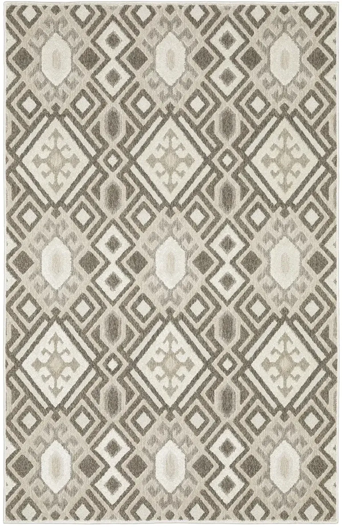 Tangier 6'7" x 9'6" Brown Rug