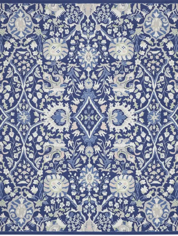 Whimsicle WHS10 Navy/Multicolor 7' x 10' Rug