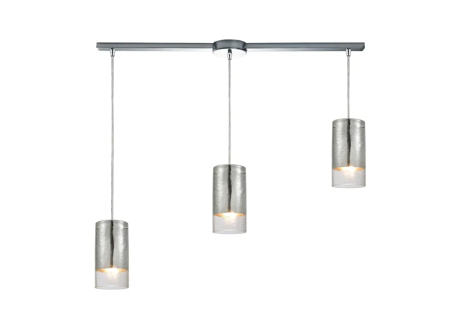 Tallula 3 light slim linear Mini Pendant