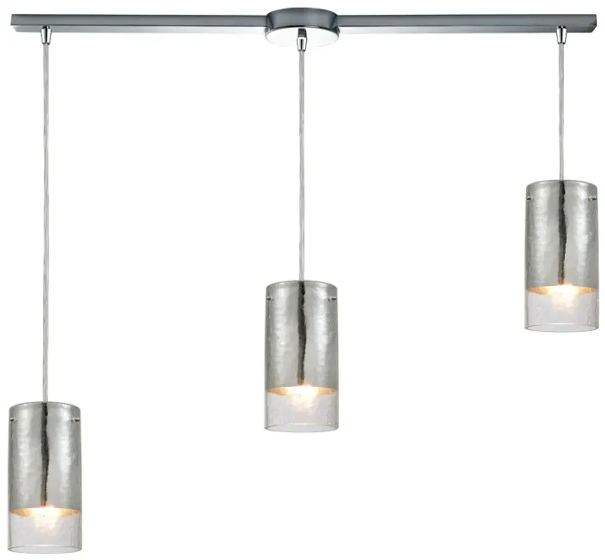 Tallula 3 light slim linear Mini Pendant