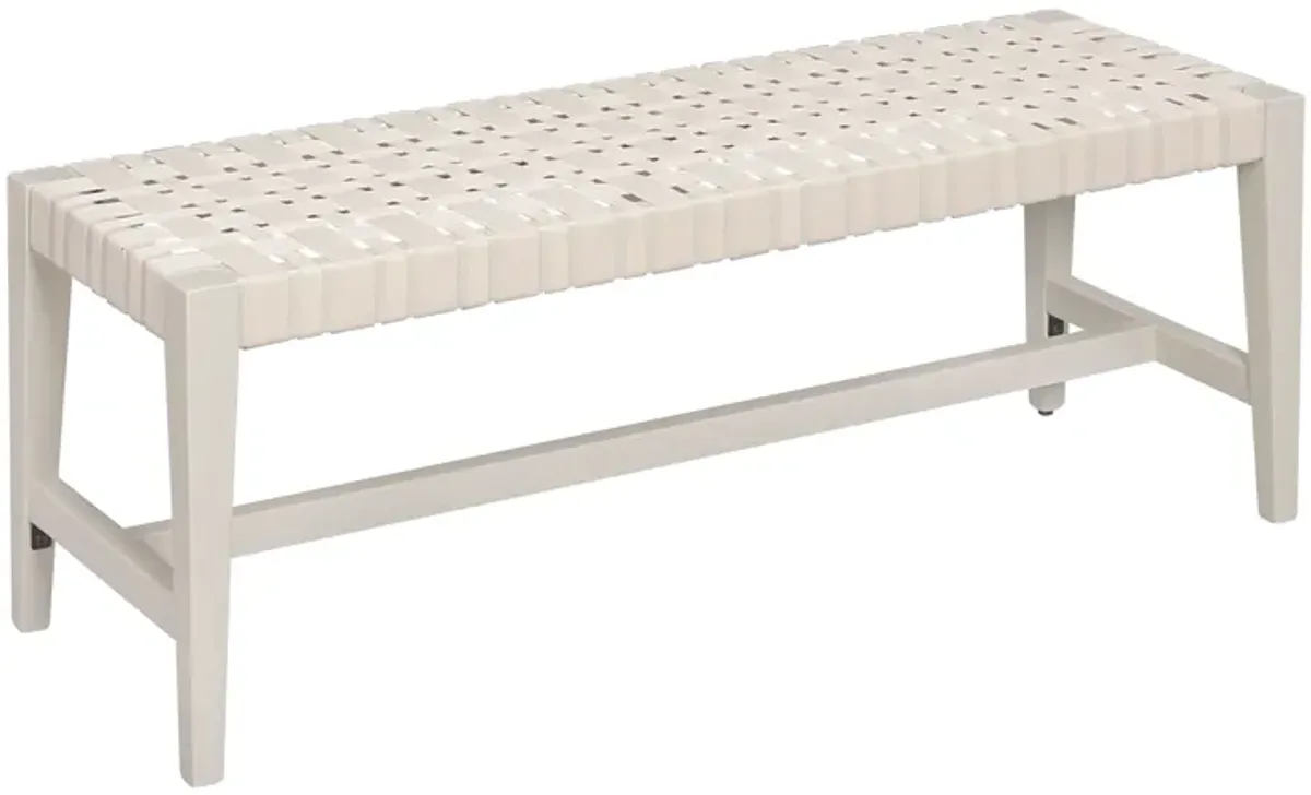 Causeway White Bench