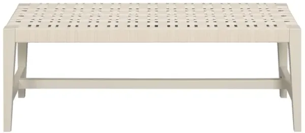 Causeway White Bench