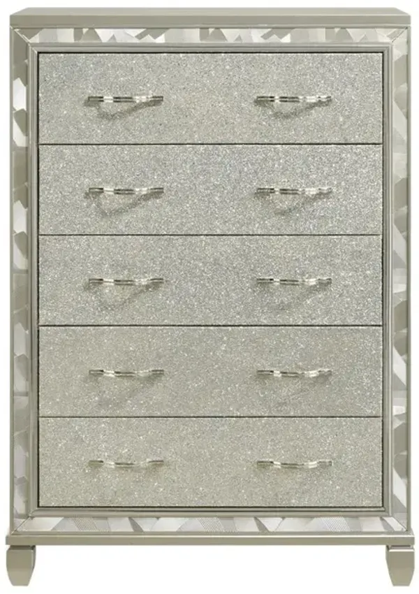 New Classic Furniture Radiance Chest-Silver