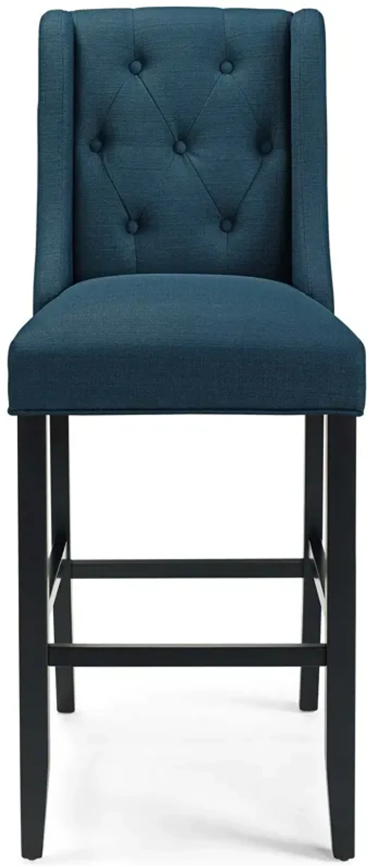 Baronet Tufted Button Upholstered Fabric Bar Stool