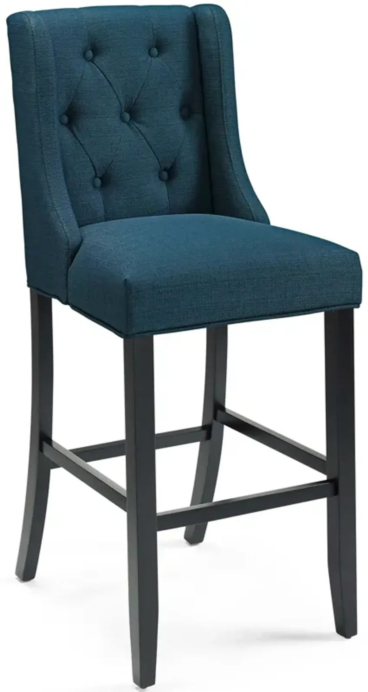 Baronet Tufted Button Upholstered Fabric Bar Stool