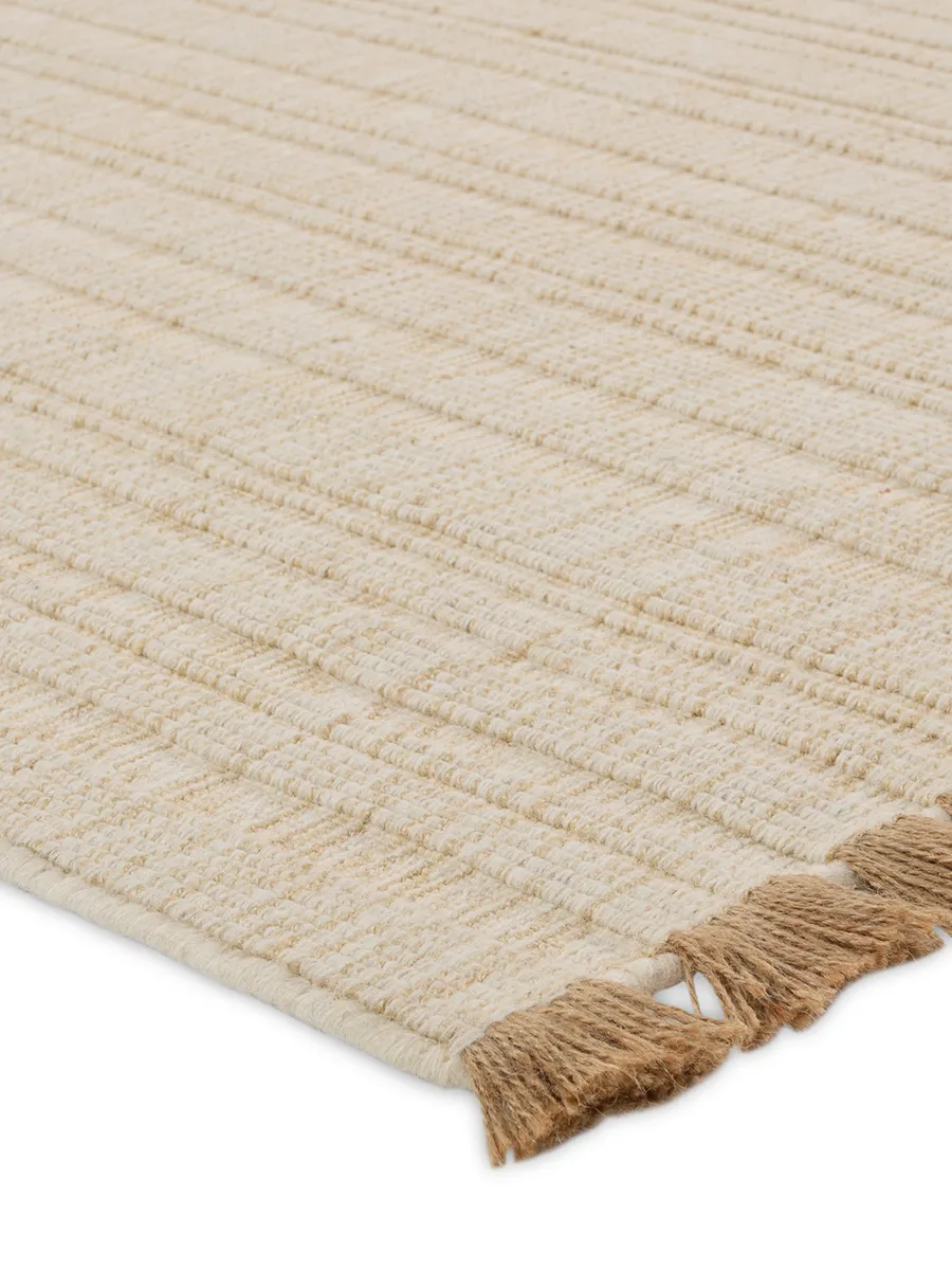 Tienne Bandera White 2'6" x 8' Runner Rug