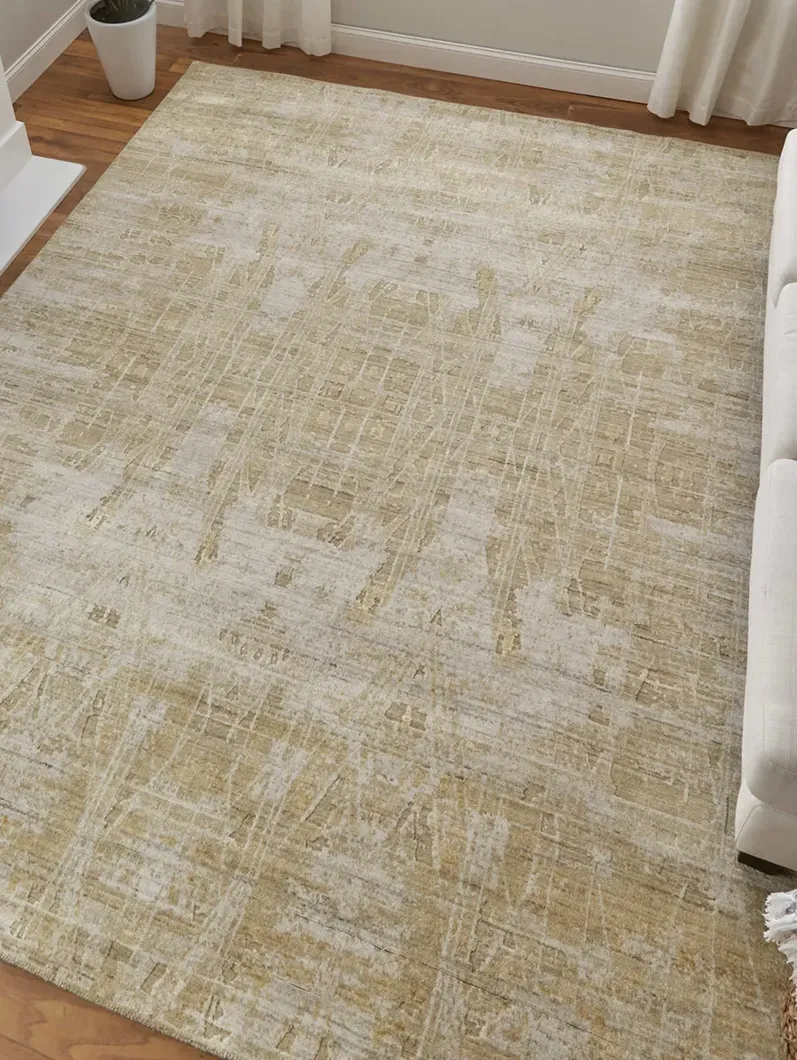 Eastfield 69FPF 4' x 6' Yellow/Ivory/Gold Rug