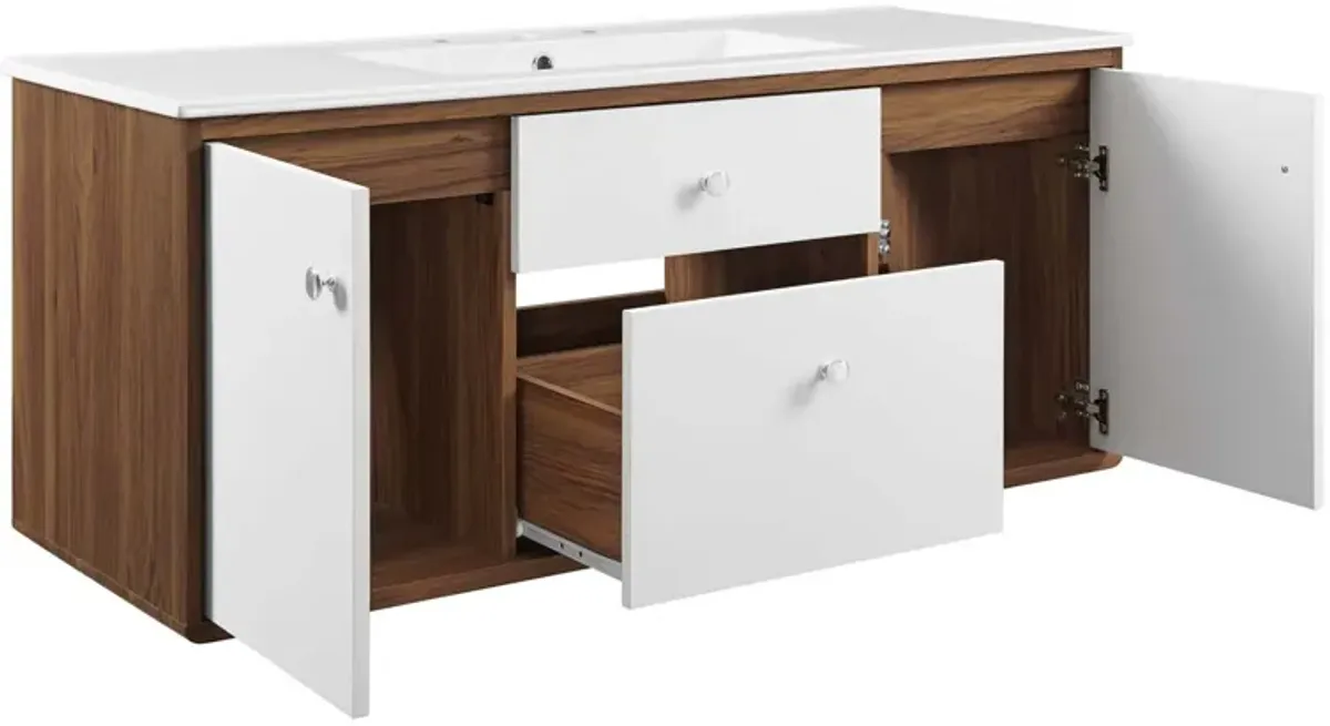 Transmit 48" Wall-Mount Bathroom Vanity