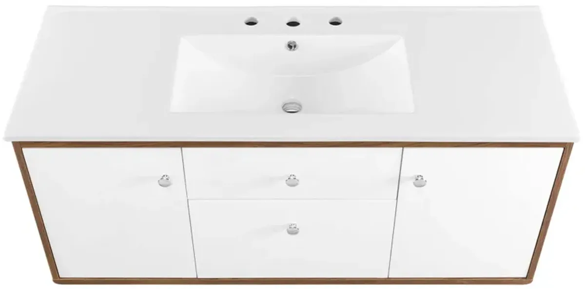 Transmit 48" Wall-Mount Bathroom Vanity