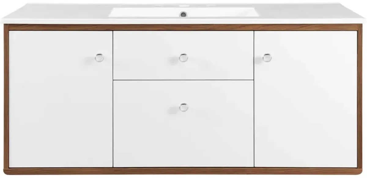 Transmit 48" Wall-Mount Bathroom Vanity