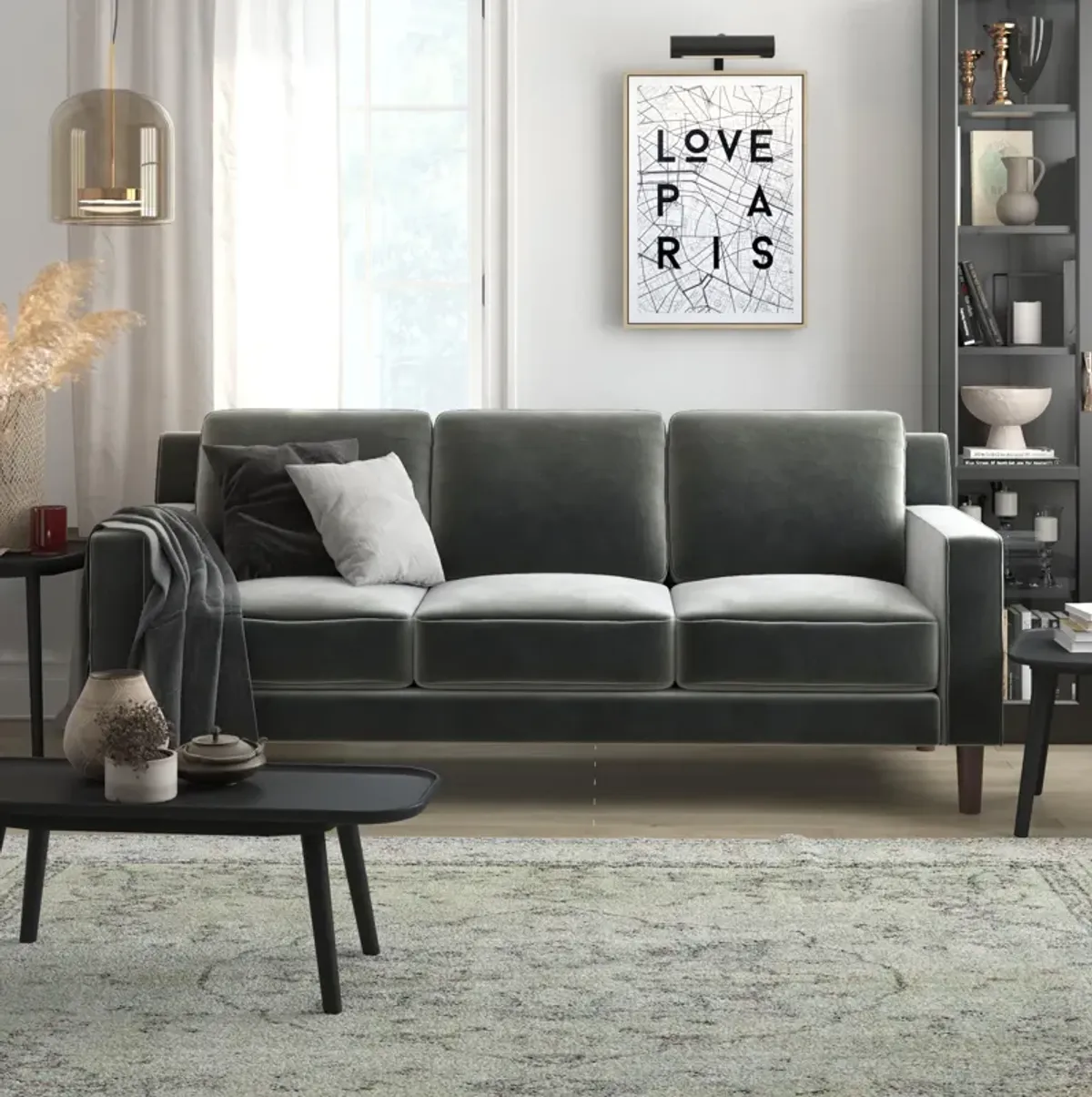 Atwater Living Janelle 3 Seater Sofa