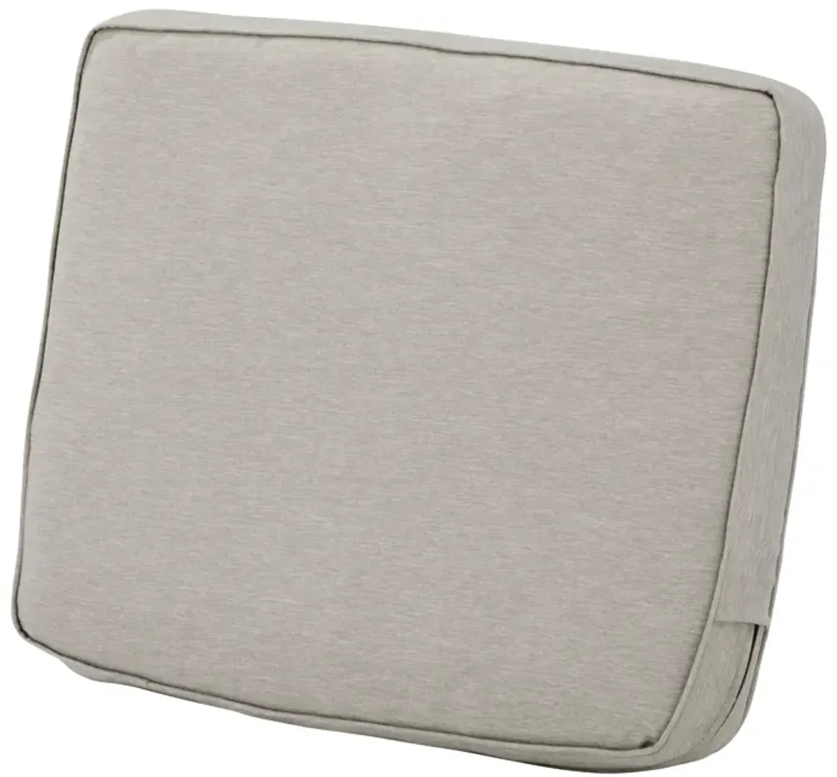 Classic Accessories 62-026-HGREY-EC Back Cushion Combo, 25"W x 18"H x 4"Thick, Heather Grey