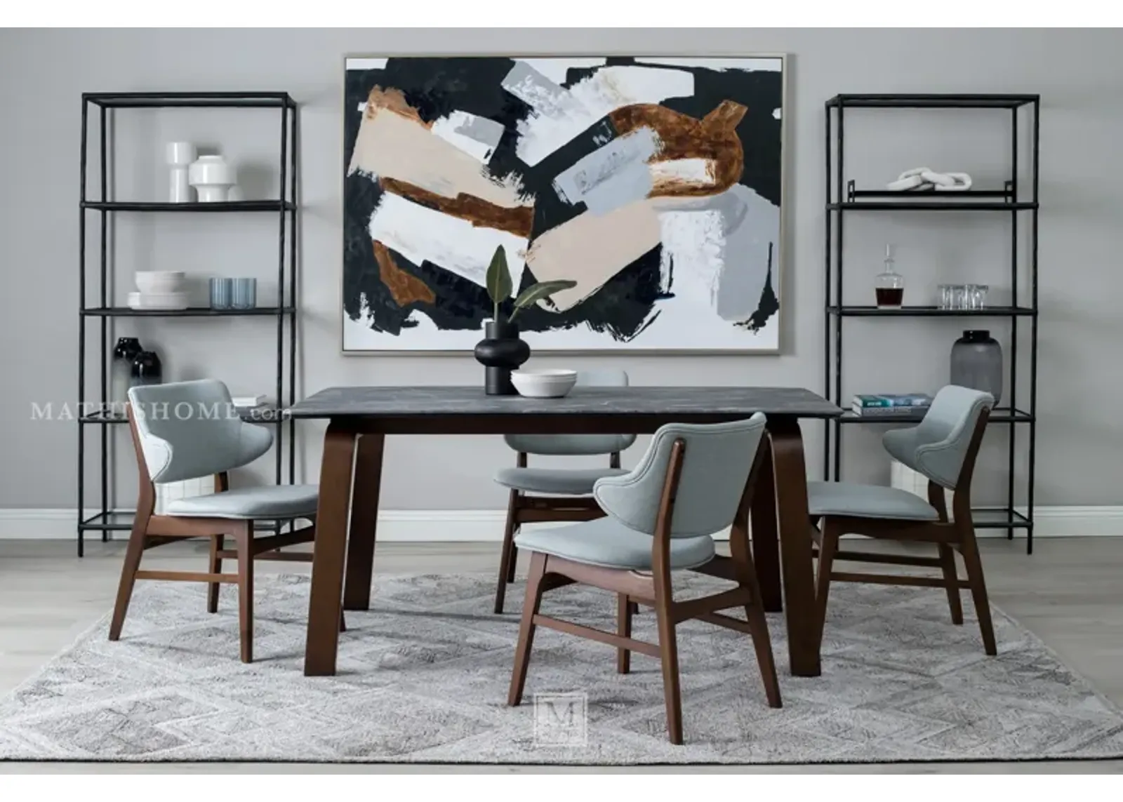 Valencia Marble Dining Table