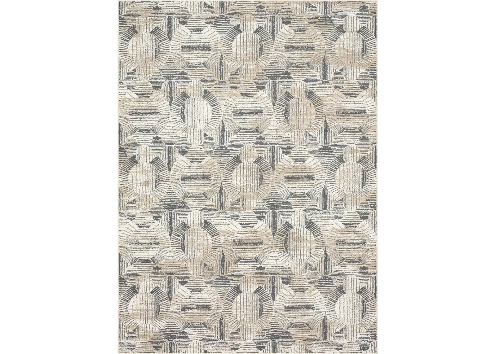 Vanguard by Drew & Jonathan Home Valiant Frost gray 2' 4" X 7' 10" Rug