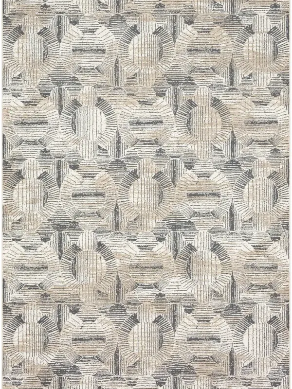 Vanguard by Drew & Jonathan Home Valiant Frost gray 2' 4" X 7' 10" Rug