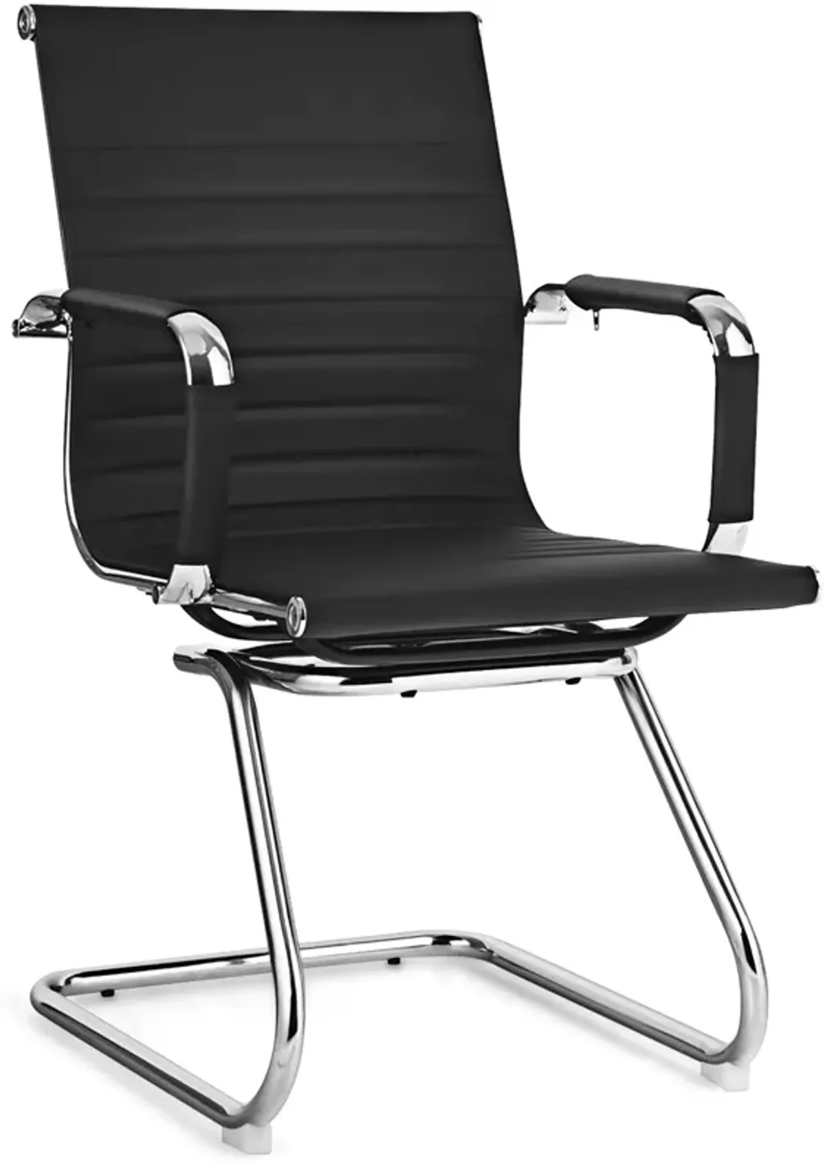 Costway Set of 2 Office Waiting Room Chairs for Reception Conference Area