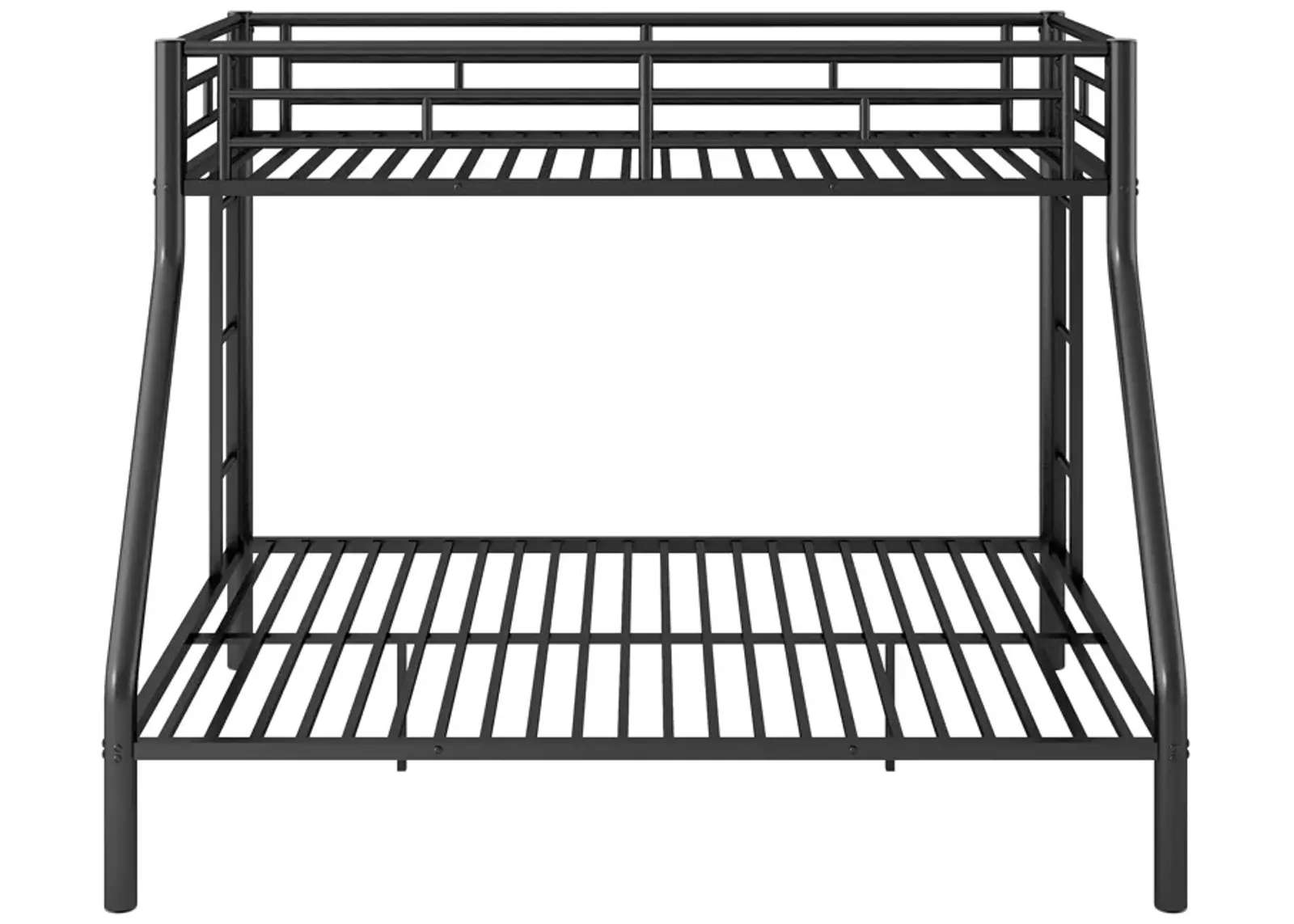 Merax Metal Bunk Bed with Ladders and Guardrails