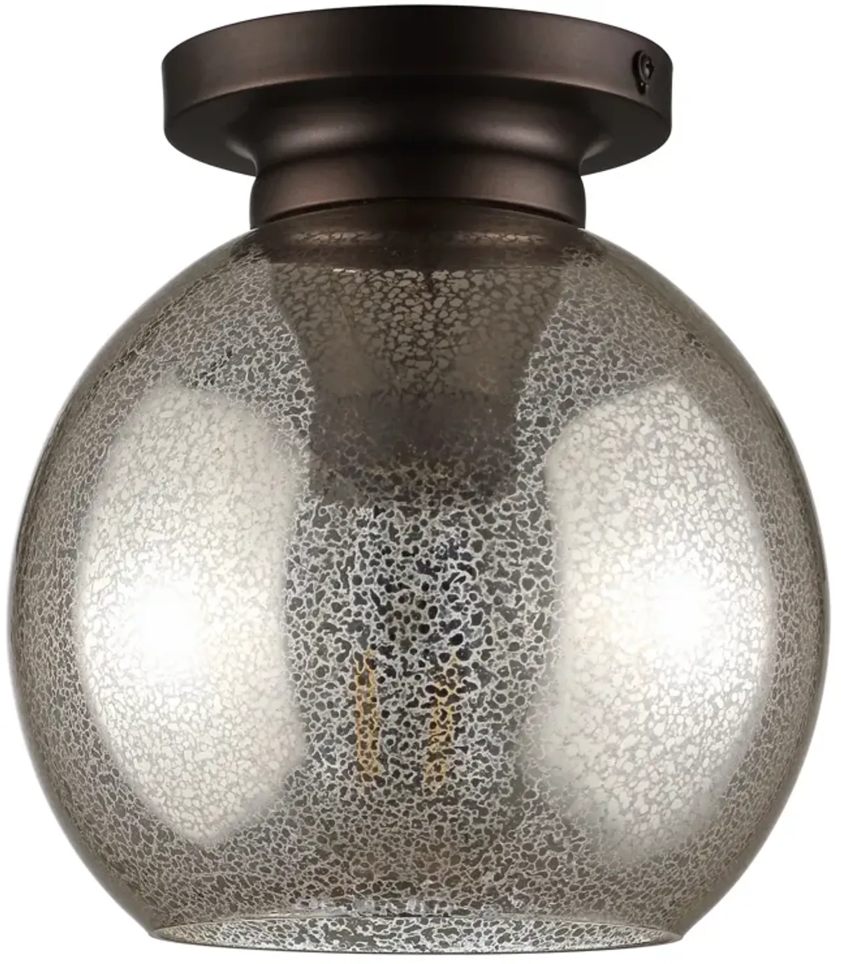 Atlas Metal/Glass LED Flush Mount