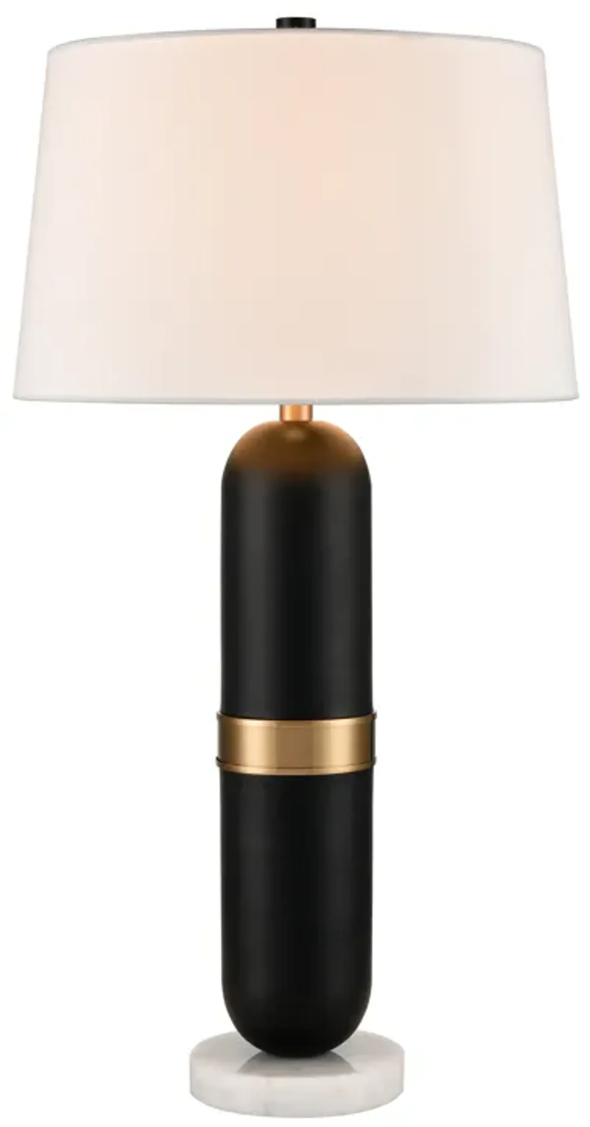 Pill 34'' High 1-Light Black Table Lamp