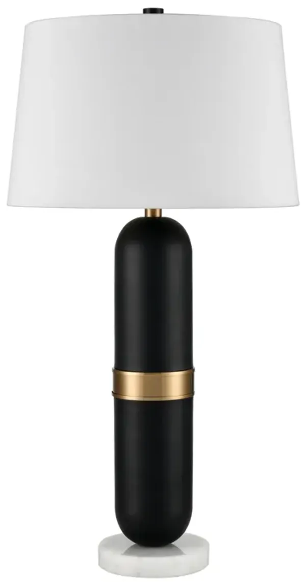 Pill 34'' High 1-Light Black Table Lamp