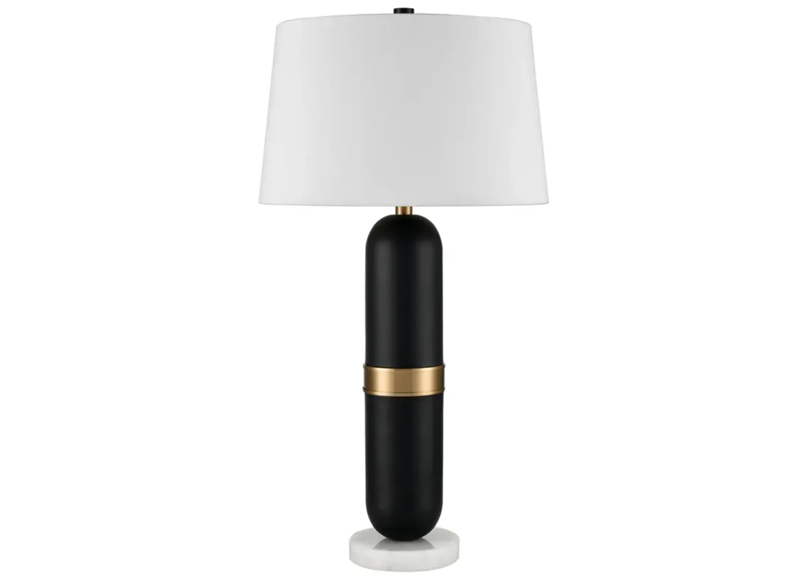 Pill 34'' High 1-Light Black Table Lamp