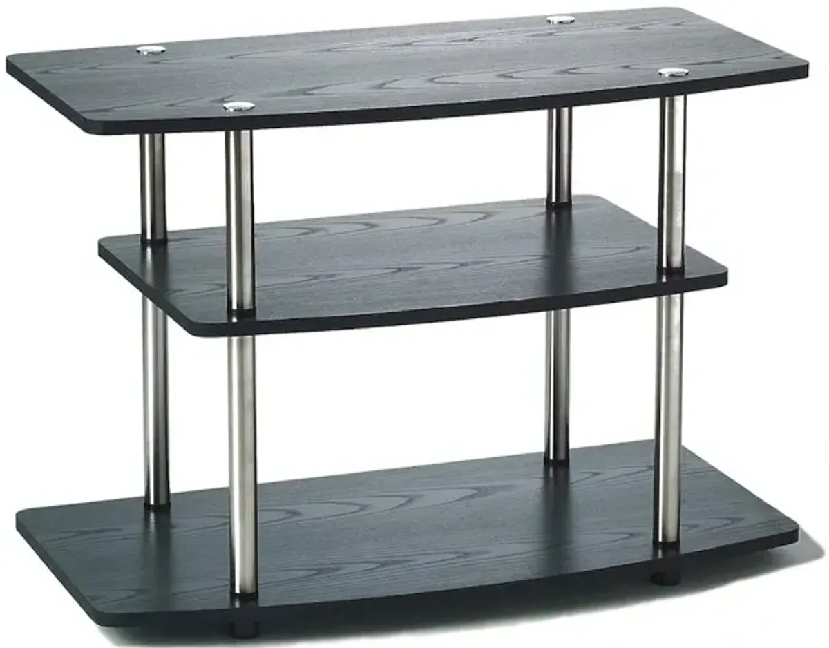 Convience Concept, Inc. Designs2Go No Tools 3 Tier TV Stand for TVs up to 37 Inches