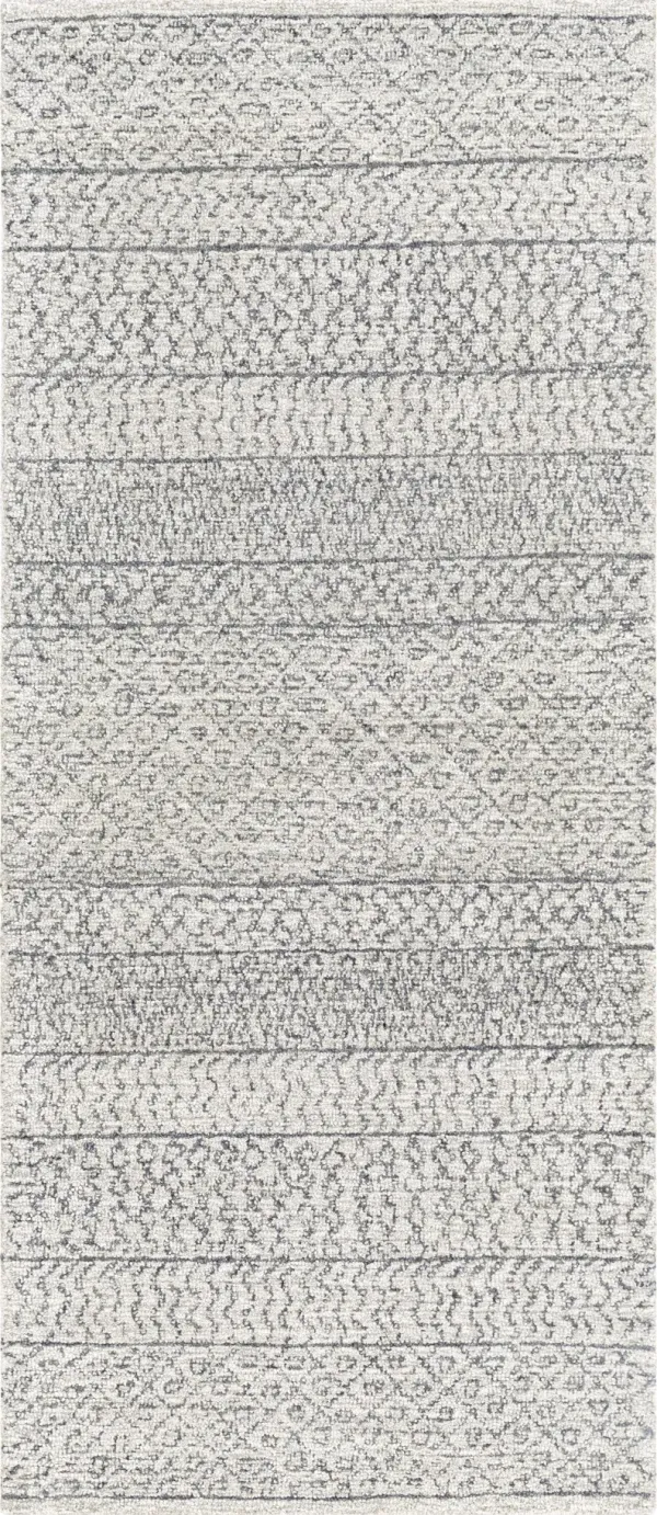 Maroc MAR-2301 2'6' x 8' Gray Rug