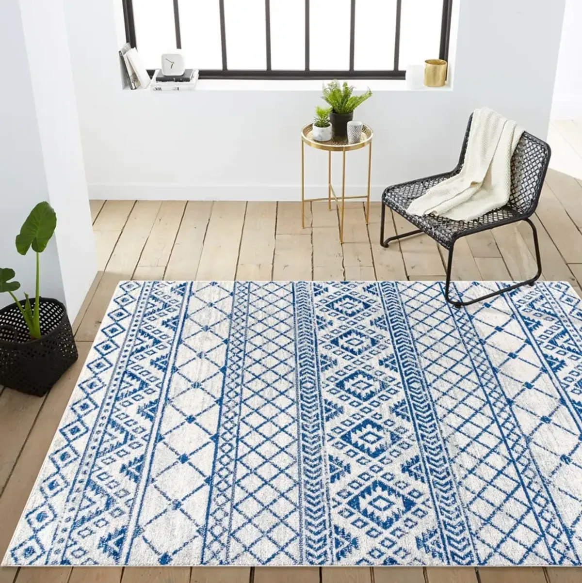 Marsha Moroccan Hype Boho Vintage Tribal Area Rug