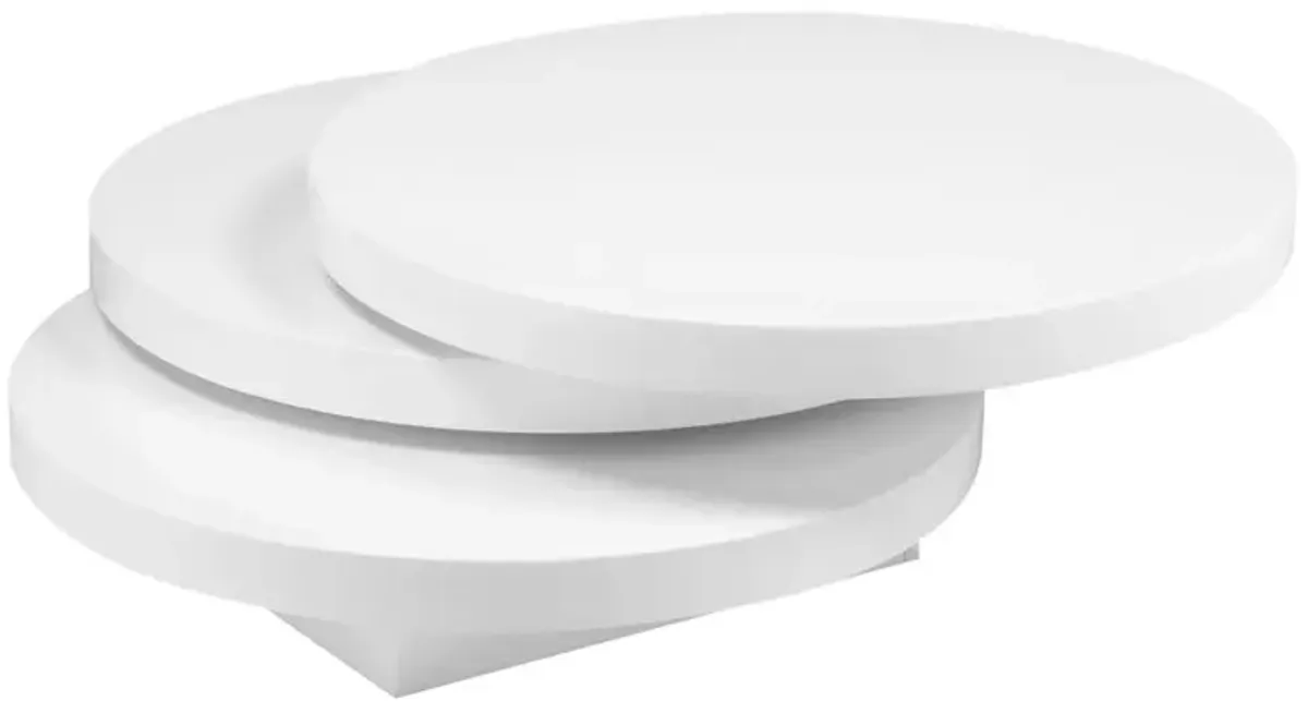 Belen Kox Torno Coffee Table (White), Belen Kox