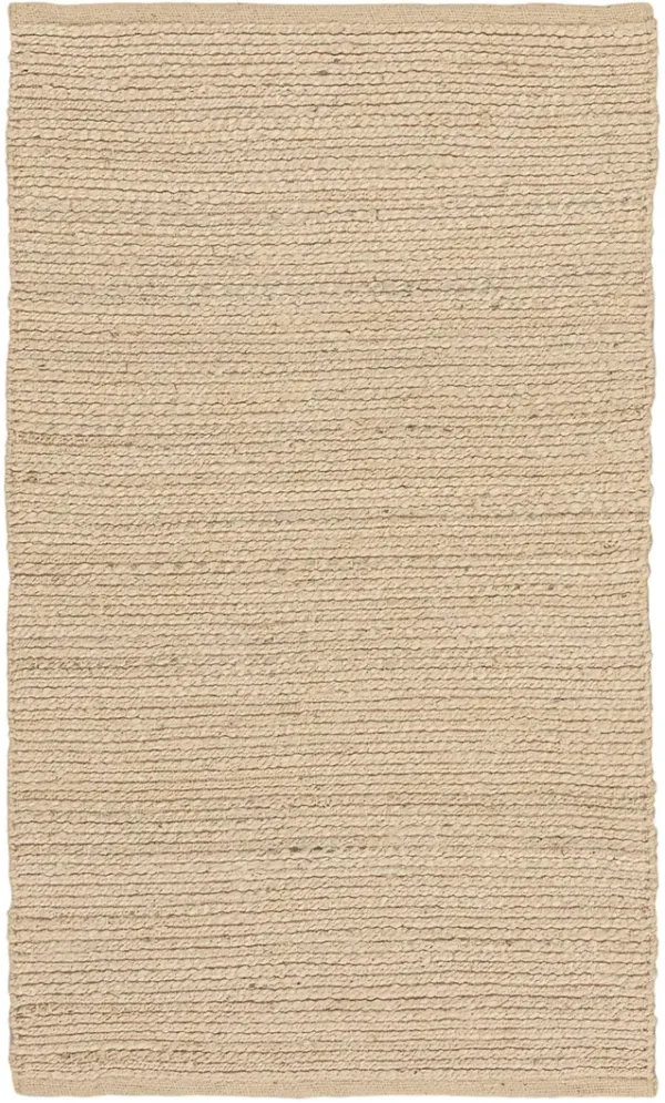 Natural Jute NJT01 Bleached 3' x 5' Rug