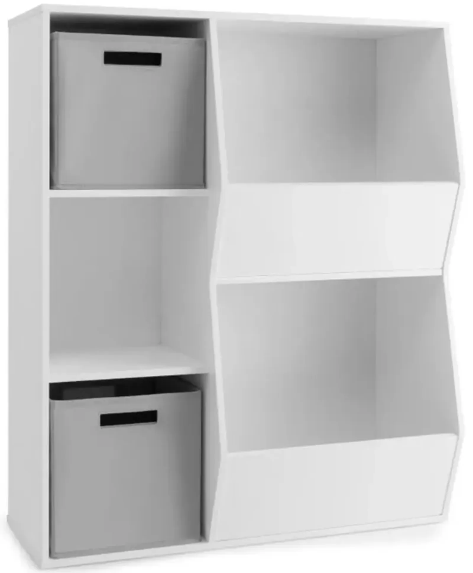 Hivvago Kids Toy Storage Cabinet Shelf Organizer