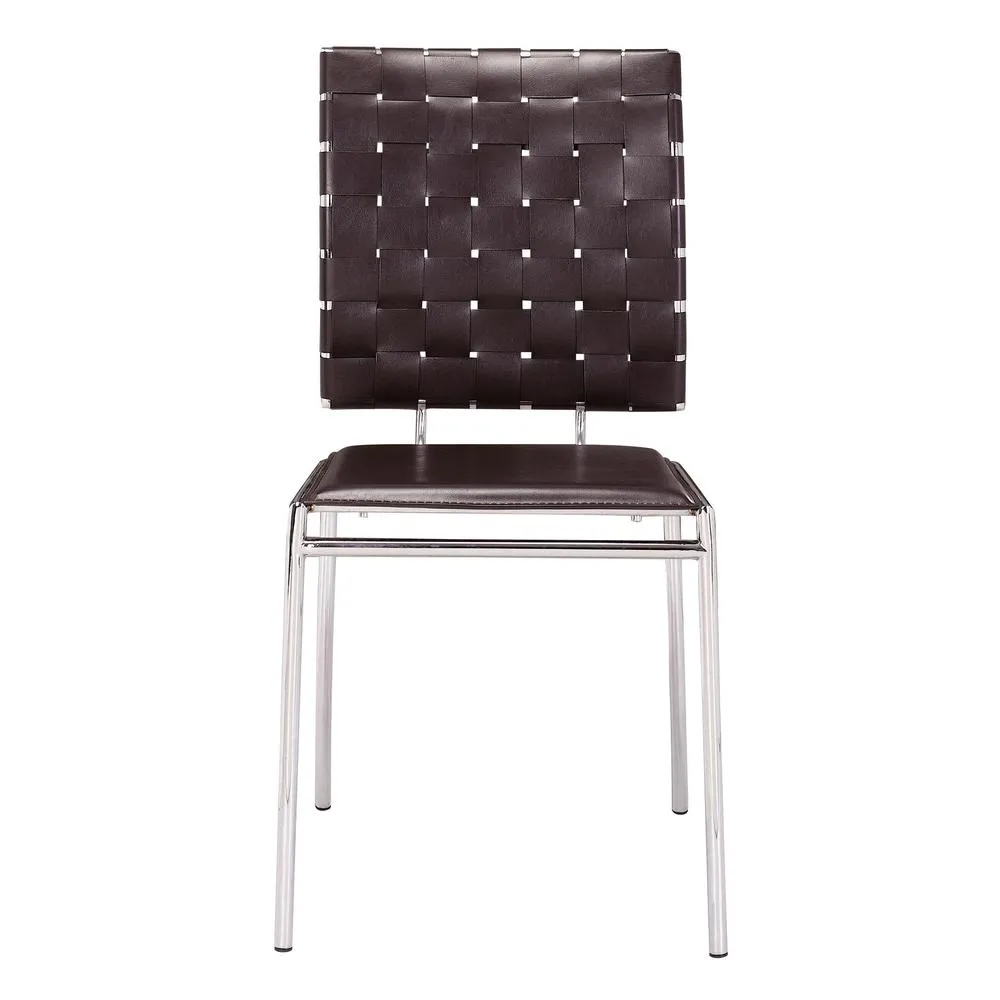 Belen Kox Cross Dining Chair Espresso