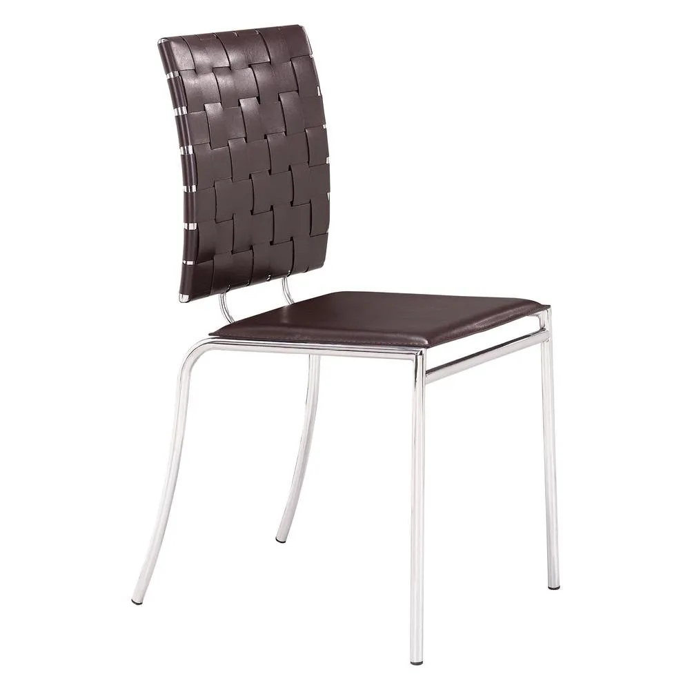 Belen Kox Cross Dining Chair Espresso