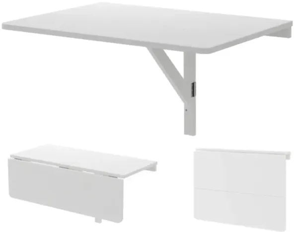 Hivvago Wall Mounted Folding Table for Small Spaces
