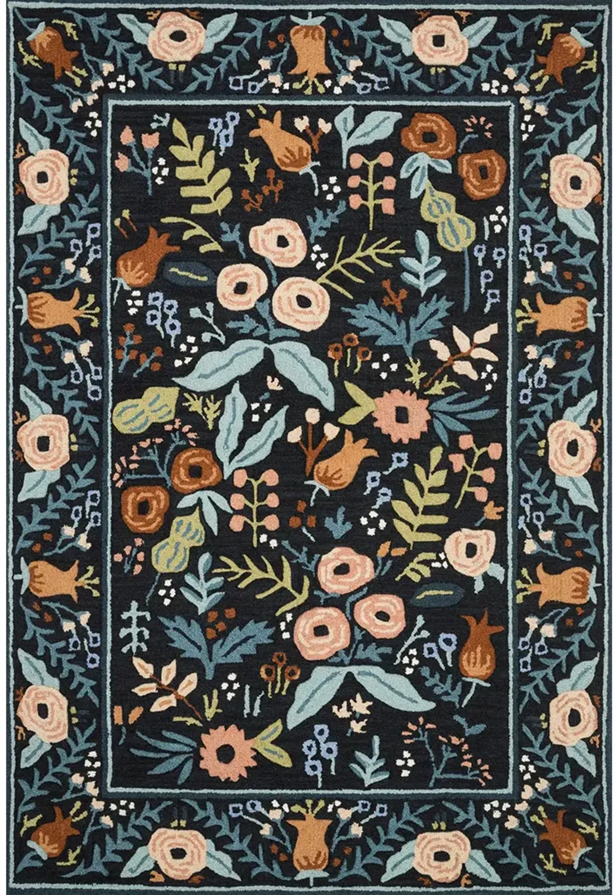 Les Fleurs LES01 2'3" x 3'9" Rug