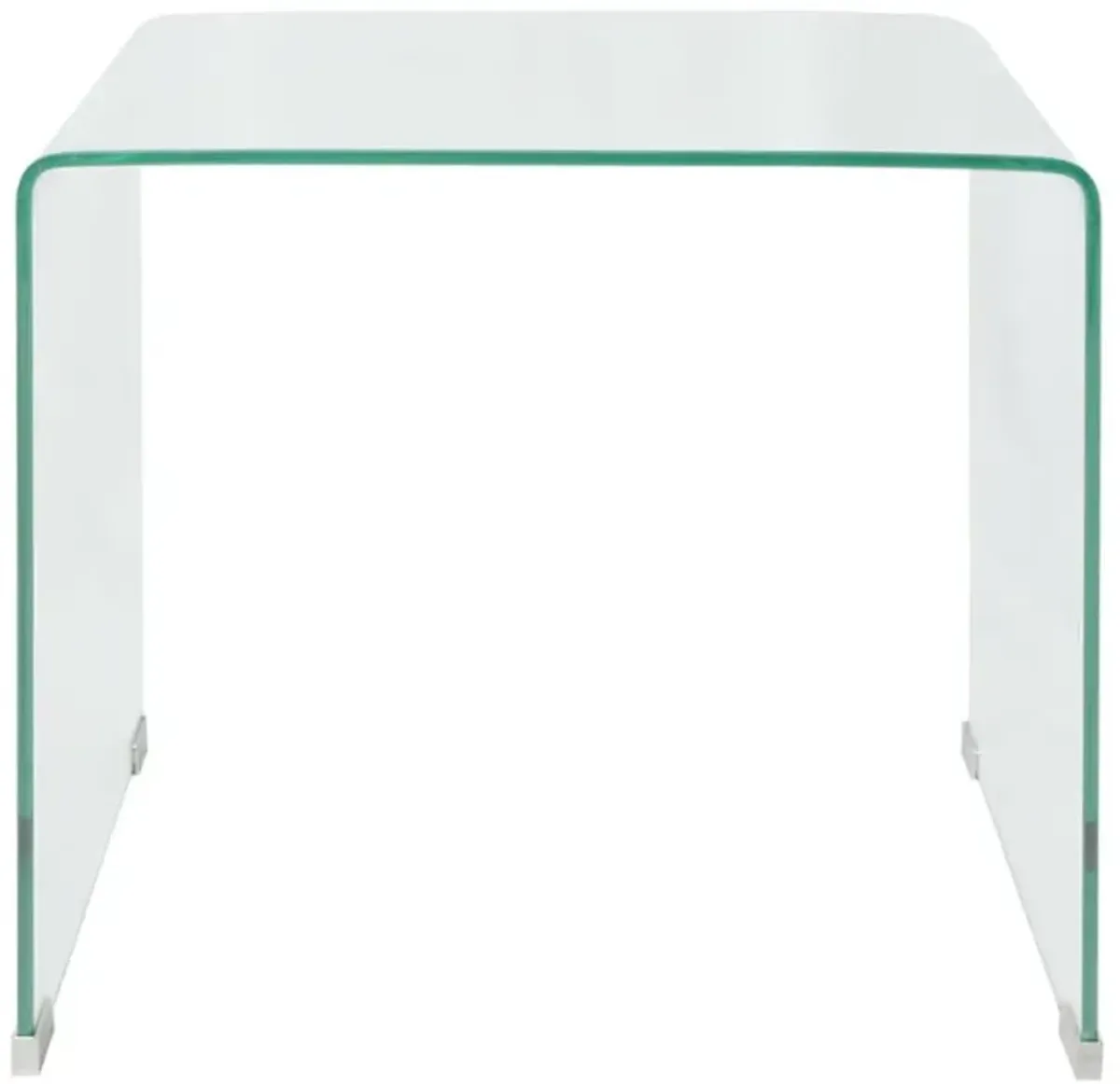 vidaXL Coffee Table Tempered Glass Clear