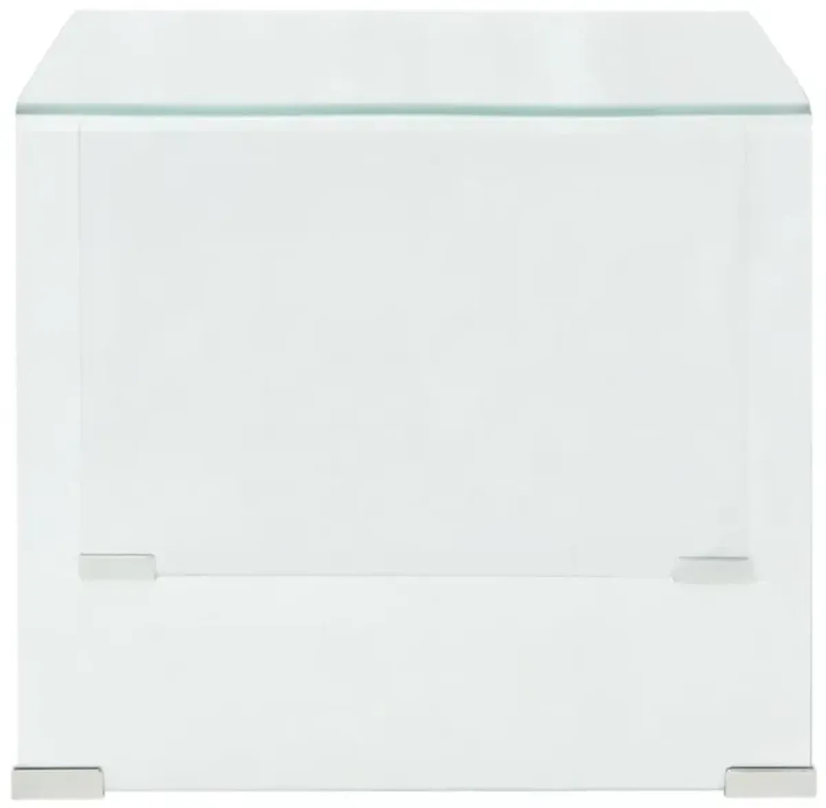 vidaXL Coffee Table Tempered Glass Clear