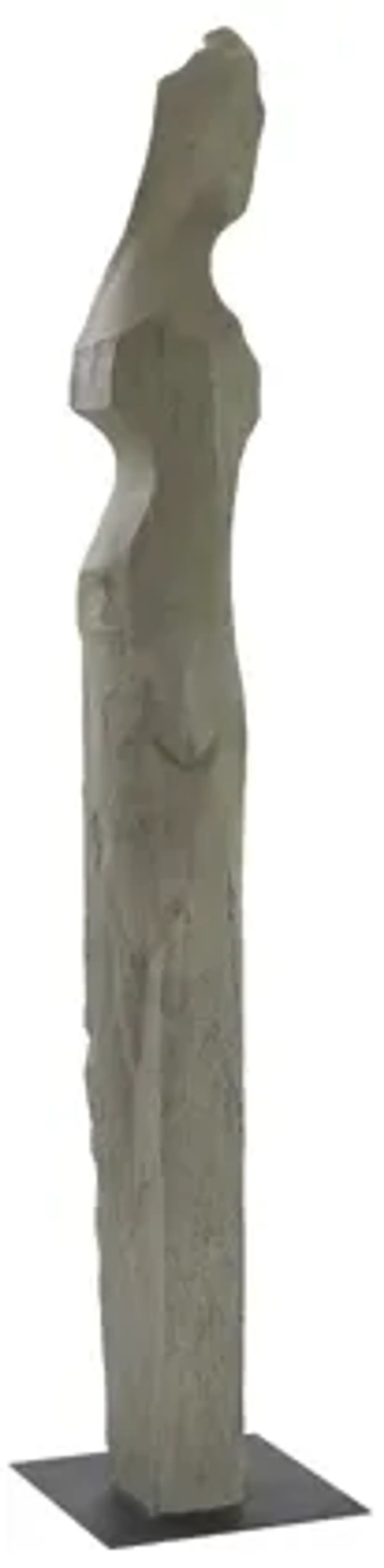 Cast Women Sculpture F Splinter Stone