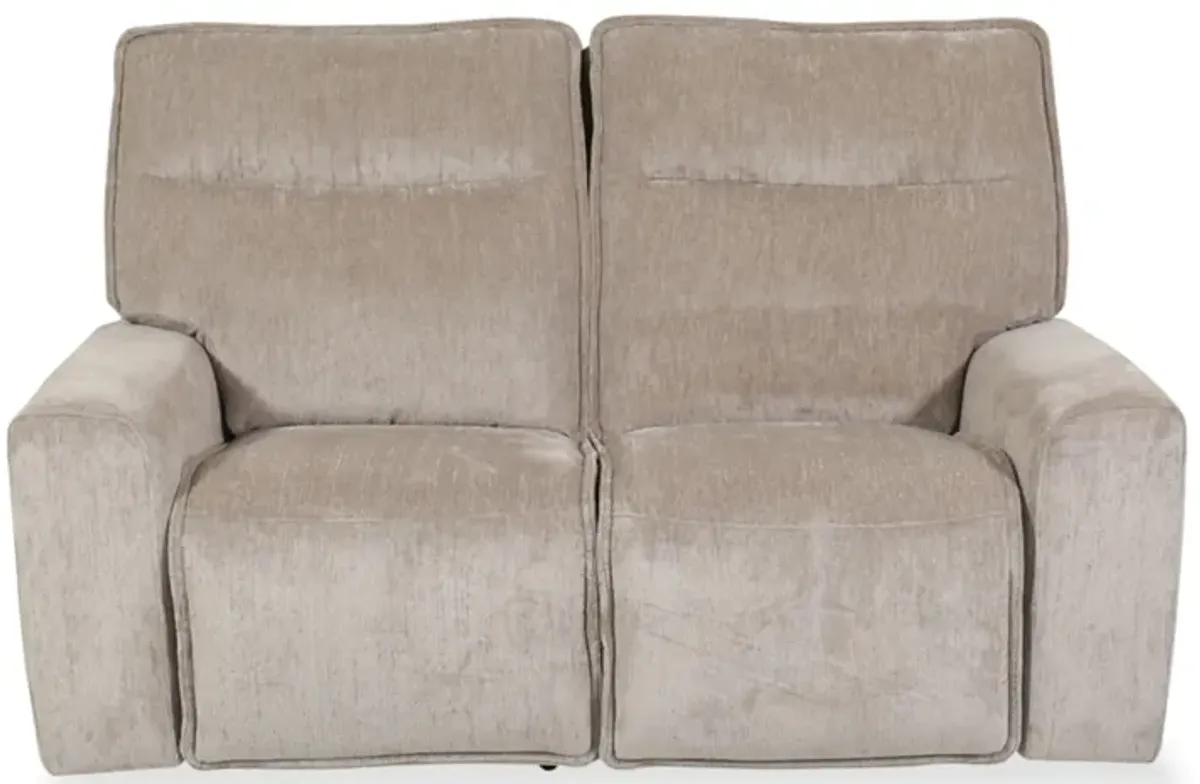 Putty Zero Gravity Power Loveseat