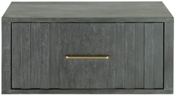Durable Solid/Manufactured Wood 1-Drawer Bedside Cabinet