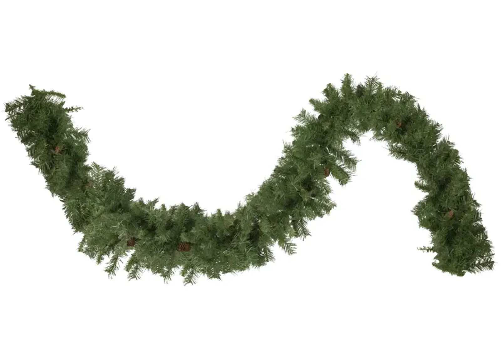 9' x 12" Black River Pine Artificial Christmas Garland  Unlit