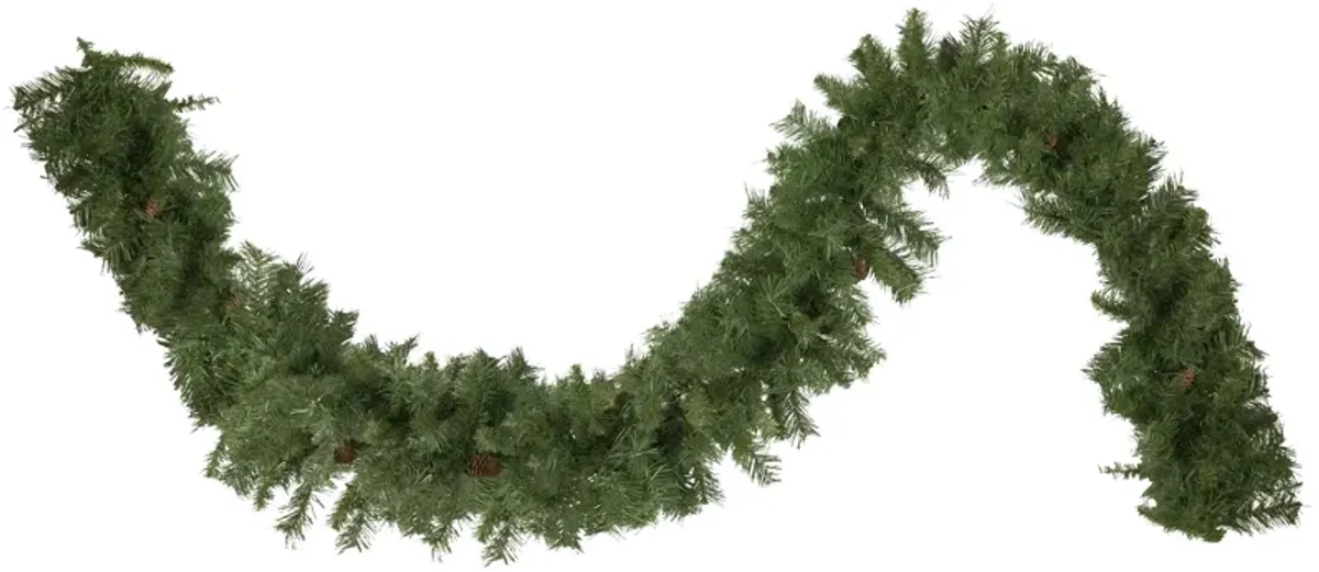 9' x 12" Black River Pine Artificial Christmas Garland  Unlit