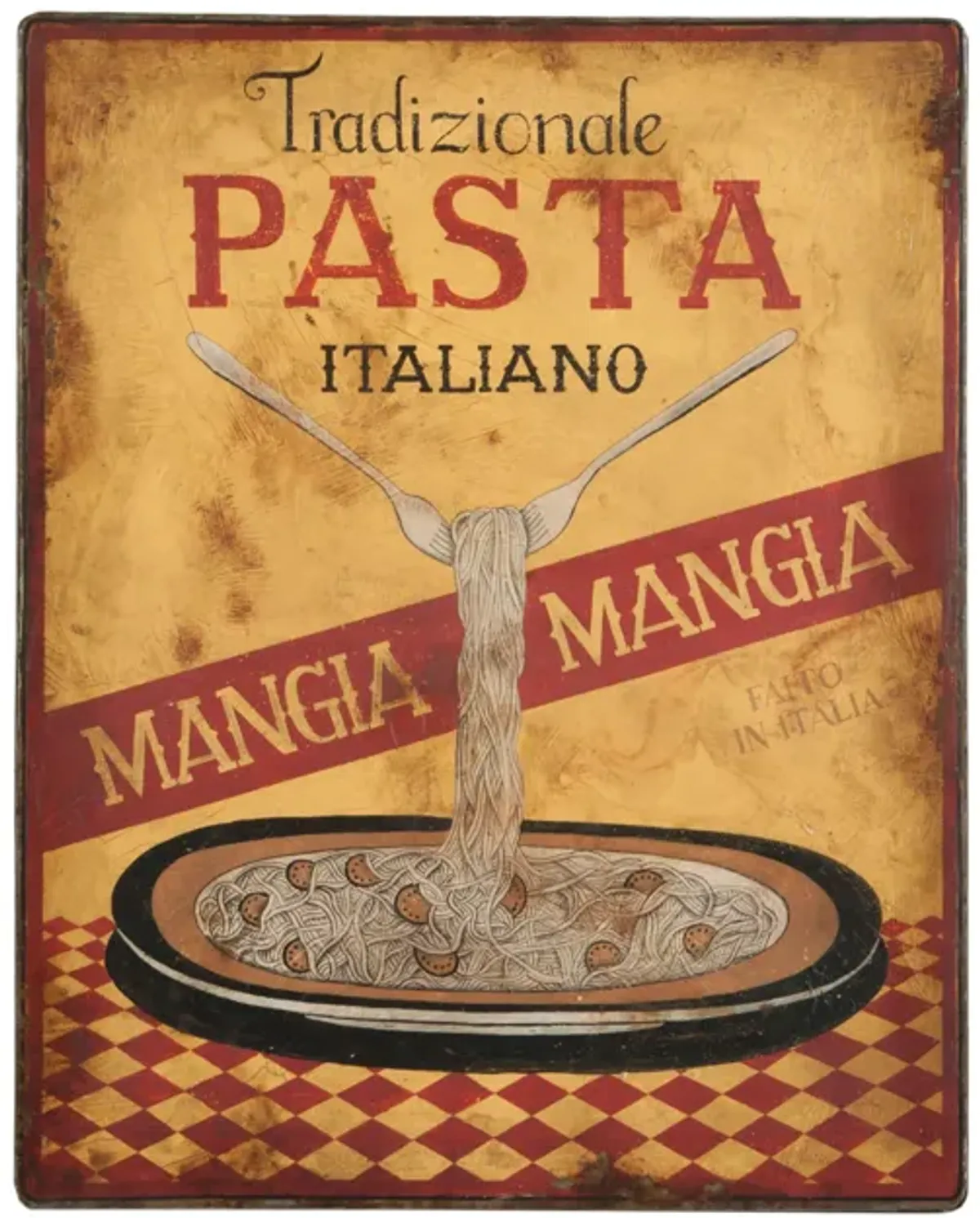 Pasta Wall Art