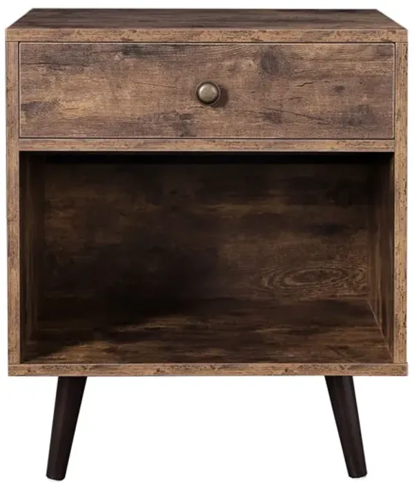 Hivvago Open Compartment End Table