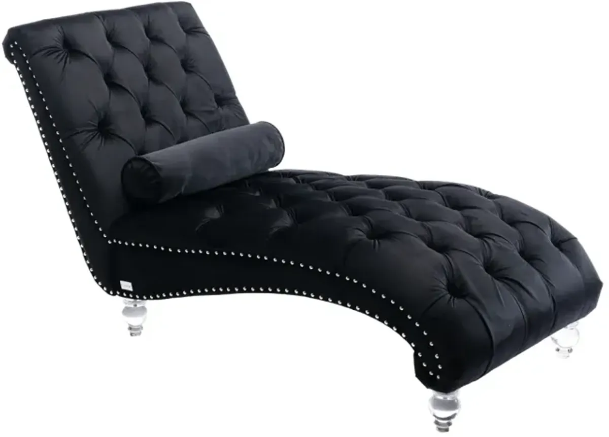 Leisure Concubine Sofa With Acrylic Feet