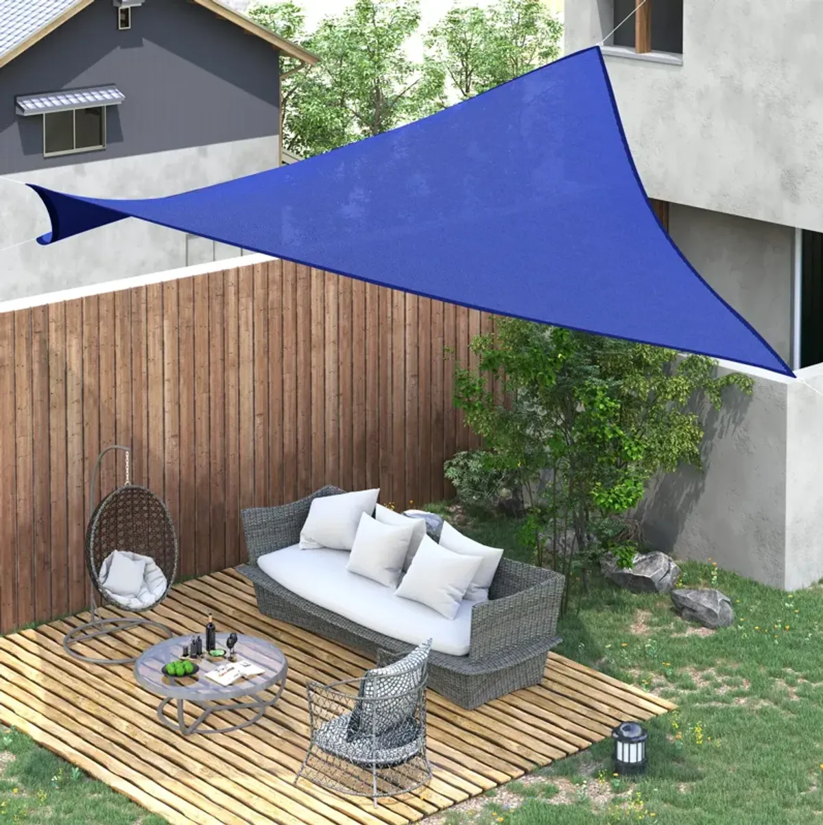 Sun Shade Sail Triangle /Rectangle/ Square Outdoor Patio Canopy UV Top Shelter