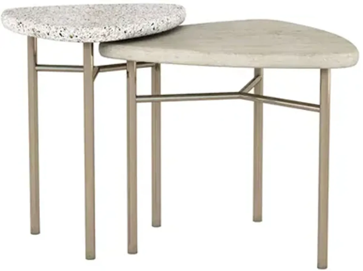 Cotiere 2-Piece Bunching End Tables